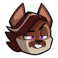 Unimpressed Saffron sticker.