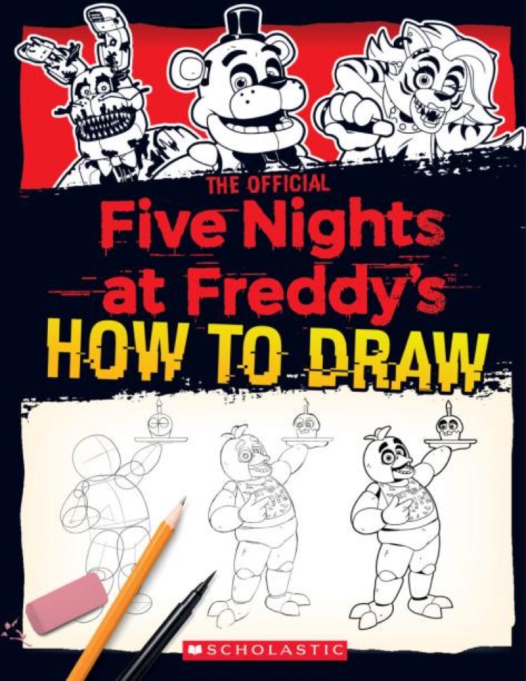 Print nightmare fredbear scary fnaf coloring pages
