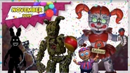 Springtrap en el video de aniversario de FNaF AR: Special Delivery