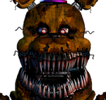 Five Nights at Freddy's 4 Nightmare Nightmare Fredbear Lau 297804778381