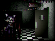 Cindy near the Kitchen, once The Penguin has left.