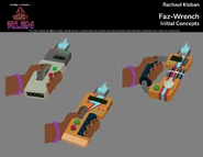 Faz-Wrench initial concepts.