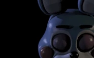 Toy Bonnie opening his eyes, as seen in the trailer, animated.