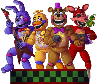 freddy fazbear's pizzeria simulator mystery minis