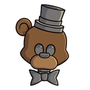 Micro Mystery sticker, also named Micro Ignited Freddy.