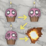 Different forms of Ignited Cupcake.