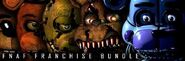 Springtrap, as seen in the cover art for the FNaF Franchise Bundle.