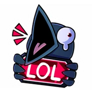 Stone LOL sticker.