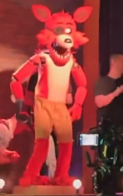 FNAF Movie Updates on X: First look at Foxy #FiveNightsAtFreddys