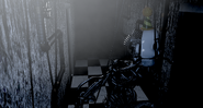 Ennard en su 2da posición en la CAM01.