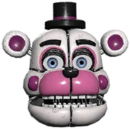 Icono de perfil 3D de Funtime Freddy.