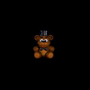 An image of a Freddy plush, which appeared on scottgames.com in celebration of the 3rd anniversary of the series. After a while, brightening it would reveal lines that ran above the plush. The image shortly changed to the static.