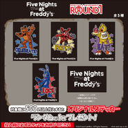 ROUND1 Stickers.
