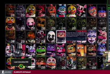 FNaF: Ultimate Custom Night - All Intermission Cutscenes + Secret Golden  Freddy Cutscenes 