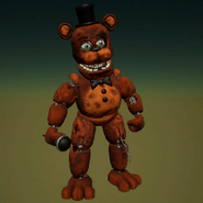 Figura de acción de Withered Freddy.