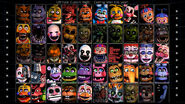 Funtime Foxy as its introduced for Ultimate Custom Night's selection menu teaser.