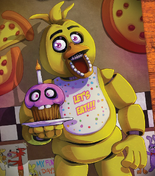 Chica art in The Freddy Files.