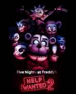 Robot S.T.A.F.F. na plakacie Five Nights at Freddy's: Help Wanted 2