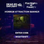 Horror Attraction code graphic.