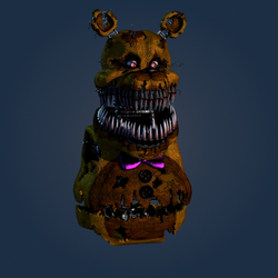 NIGHTMARE FREDBEAR Diagram