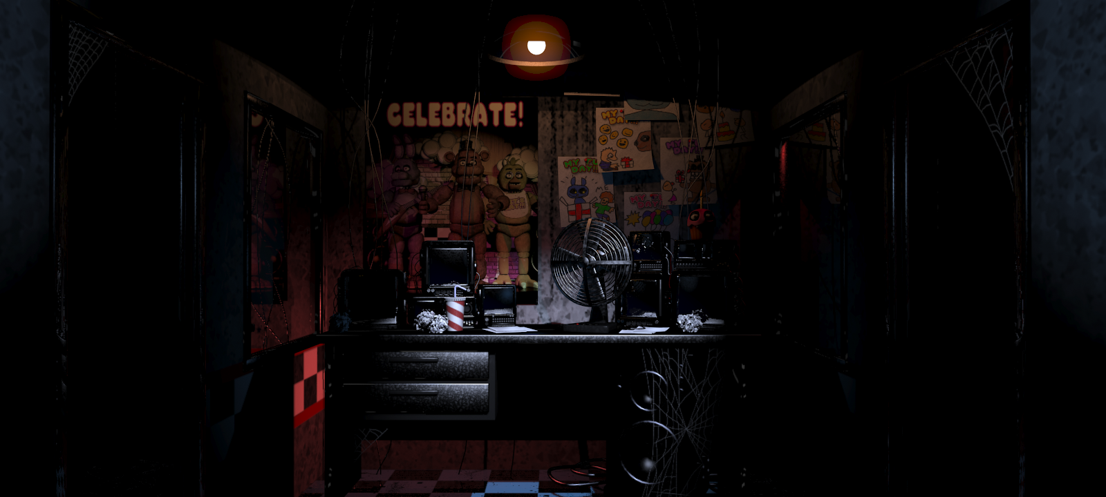 FNaF 1 All Locations (No Static) 