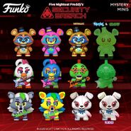 Glamrock Freddy mystery mini with others.