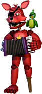 Sylwetka Foxy'ego
