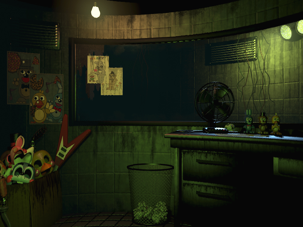 Five Nights at Freddy's 3 - Office Render : r/fivenightsatfreddys