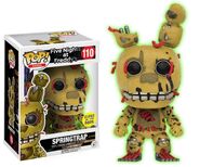 Glow in the dark Springtrap Pop.