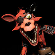 Ikona Withered Foxy'ego w galerii.