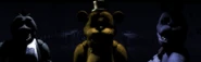 Freddy Fazbear's Pizza as seen in the third Five Nights at Freddy's 2 dream cutscene.
