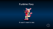 Pantalla de carga de Adventure Funtime Foxy.