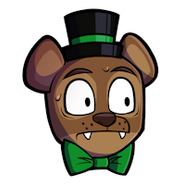 Popgoes dread sticker.