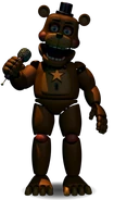 Rockstar Freddy cuando se activa.