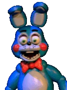 Toy Bonnie's twitching animation in the Office, animated.