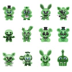 Funko Mystery Minis Five Nights at Freddys Pizza Simulator Glow