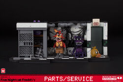 Five Nights at Freddy's Freddy Fazbear W/Parts & Service 25201