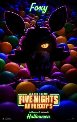 FNAF Movie Updates on X: First look at Foxy #FiveNightsAtFreddys