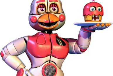 fnaf/c4d]funtime Chica Herogollum Design Update 1 - Fnaf Funtime Chica -  Free Transparent PNG Clipart Images Download