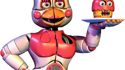 If Funtime Chica was made for FNAF: Sister Location (Edited by me) -  fivenightsatfreddys
