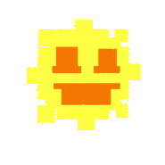 Smiling Sun.gif (6 KB) The sun in the background, animated.