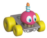 Toy Cupcake as a racing toy for the Super Racers line.