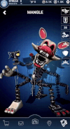 Mangle in the Workshop, animated.