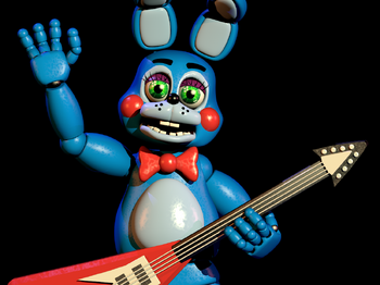 Toy Bonnie five nights at Freddy's 2