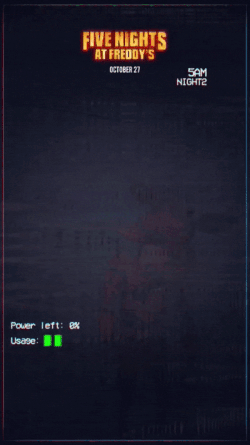 Snapchat Foxy jumpscare