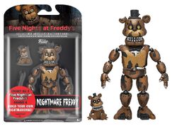 i got the unreleased 10 inch nightmare freddy plush hot topic