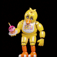 Chica lurching upon selecting a CPU, animated.