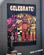 Bonnie on the Celebrate poster.