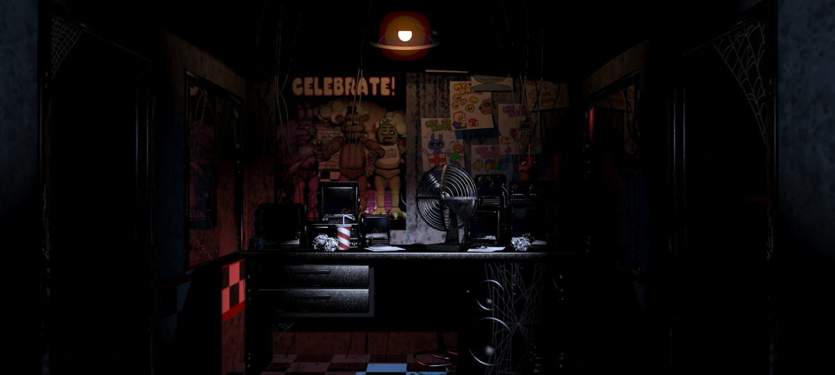 Five Nights At Freddy's Phantom Balloon Boy w/ Office Hallway