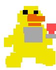 The Chica plushie sprite.